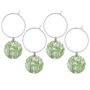 Bamboo 7 wine charm