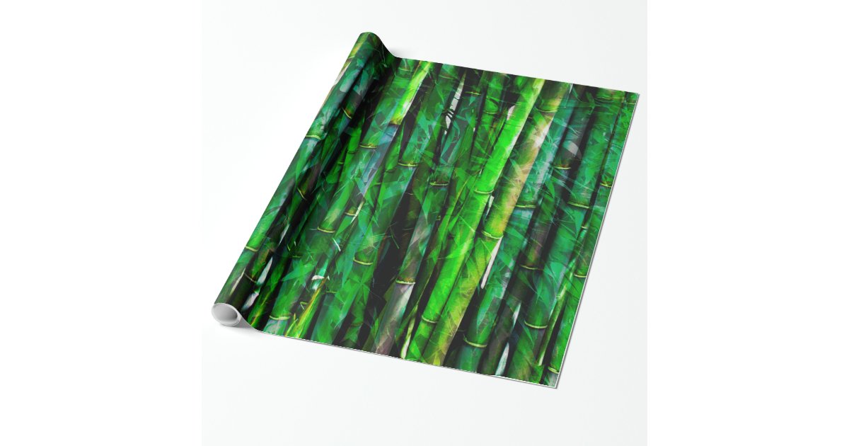 Bamboo 9A Wrapping Paper | Zazzle