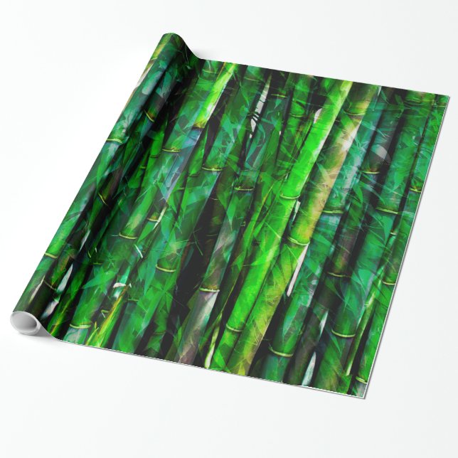 Bamboo 9A Wrapping Paper (Unrolled)