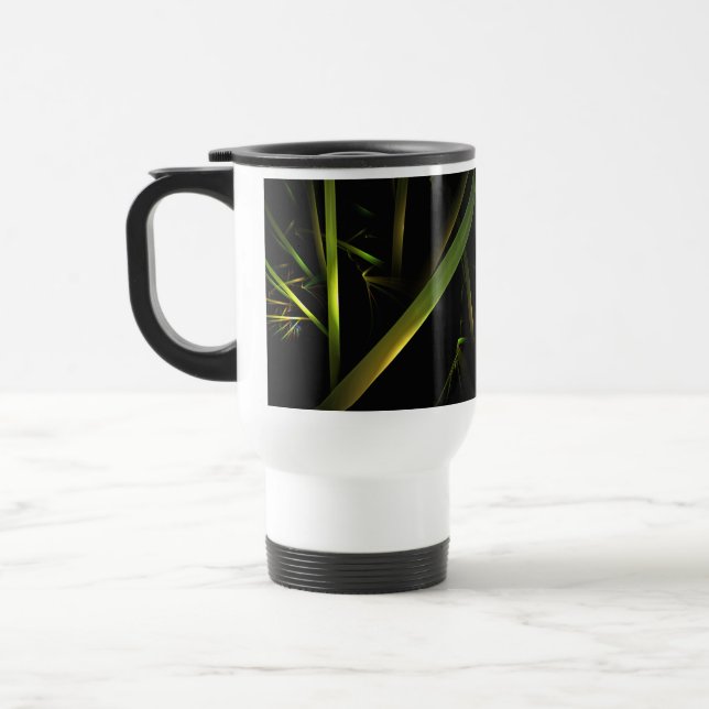 Bamboo Abstract Travel Mug (Left)