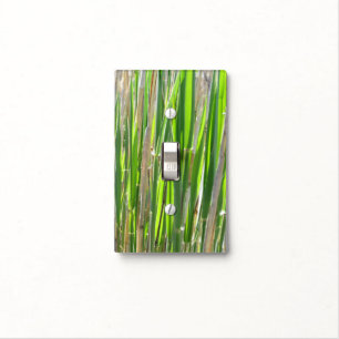 Bamboo Against the Sun Light Switch Cover