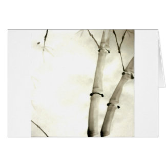 Bamboo and leaves cards