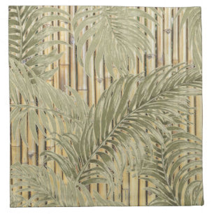 Bamboo and Palms Napkin