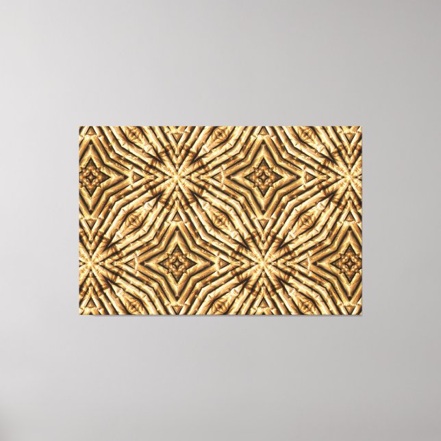 Bamboo Art 2A Wrapped Canvas Print (Front)