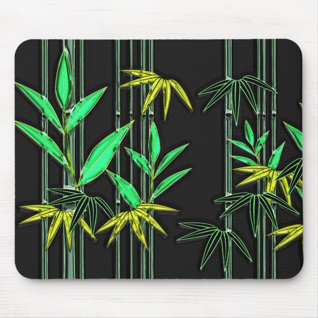 Bamboo Art 3 Mousepad (Front)