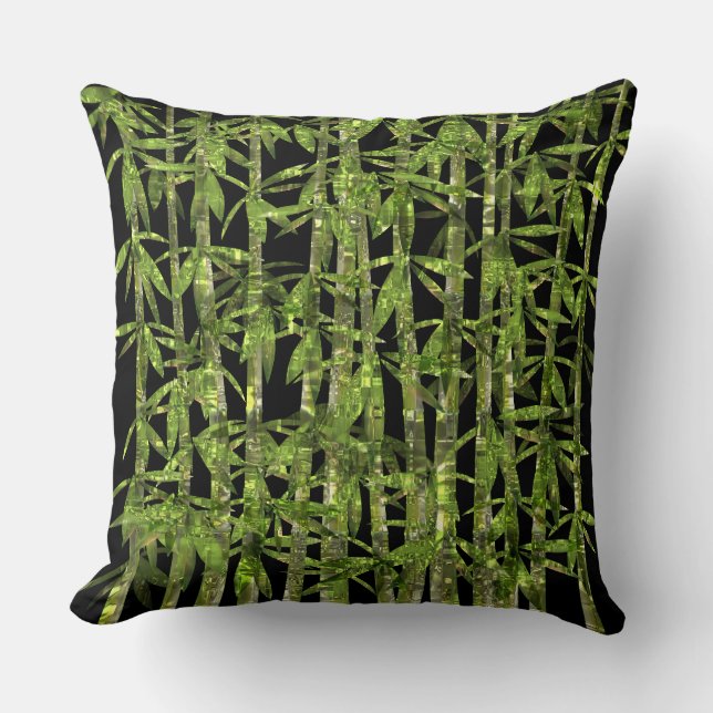 Bamboo Art 4 Pillows (Front)