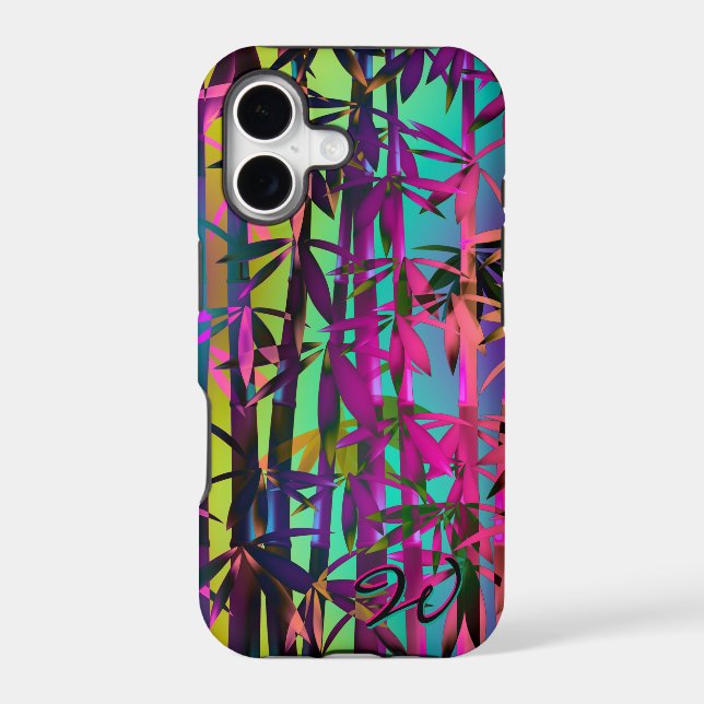 Bamboo Art 5 Iphone Case (Back)
