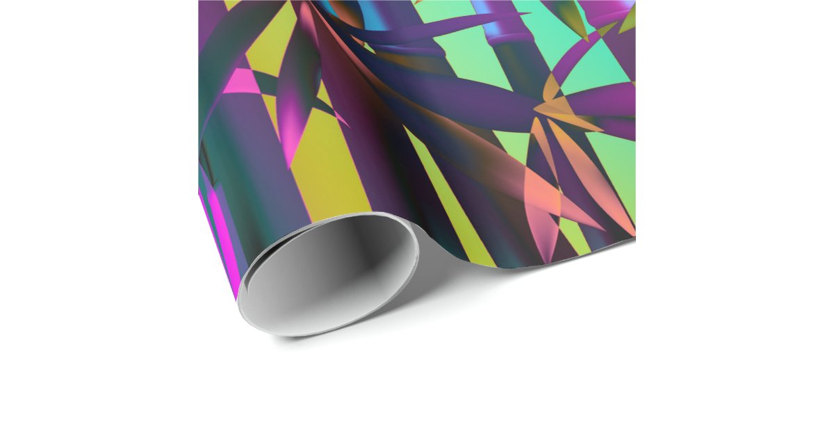 Bamboo Art 5 Wrapping Paper | Zazzle
