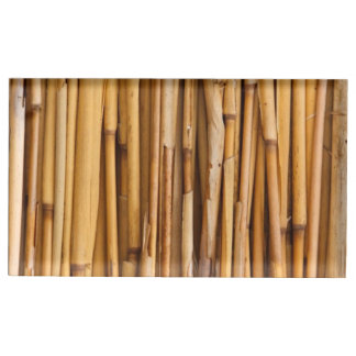 Bamboo Background Table Card Holder