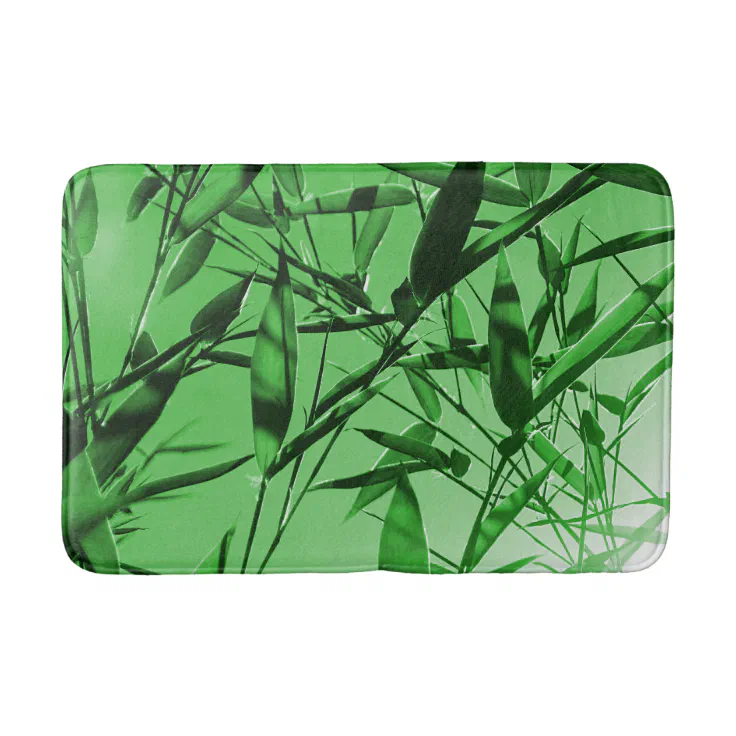 Bamboo Bathroom Mat Zazzle
