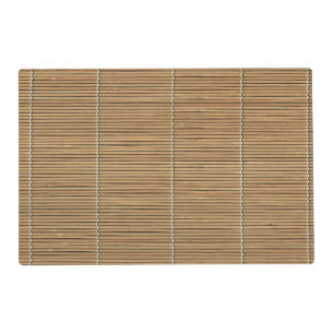 Bamboo Beach Mat Laminated Placemat