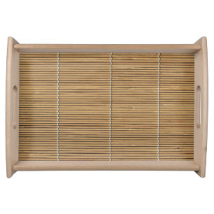 Bamboo Beach Mat Serving Tray