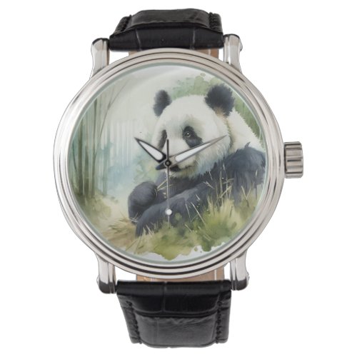 Bamboo Bliss REF118 _ Watercolor Watch