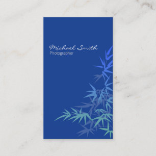 Bamboo Blue Business Card