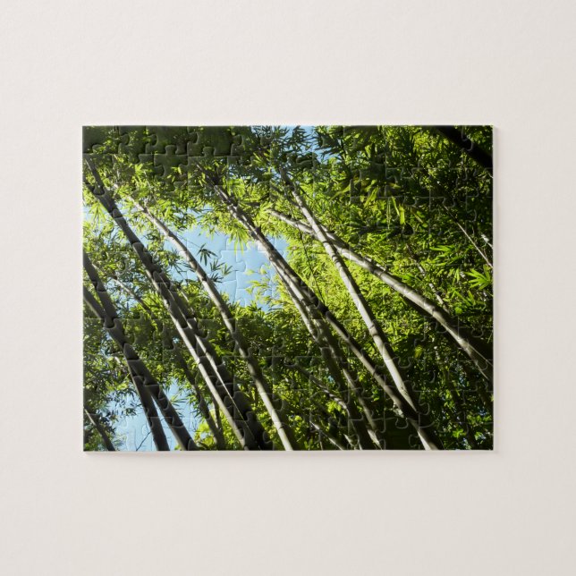 Bamboo Botanical Nature Photography Jigsaw Puzzle (Horizontal)