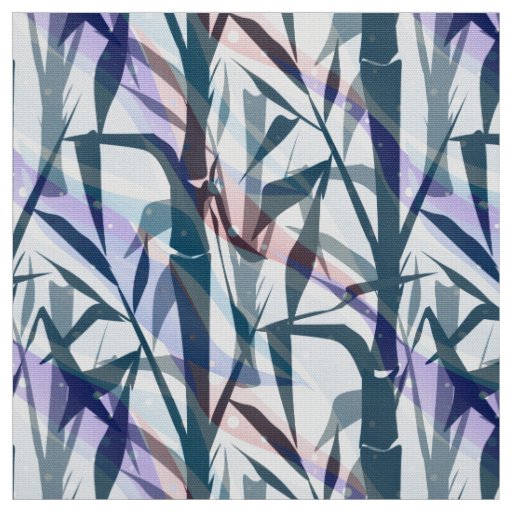 Bamboo branches fabric