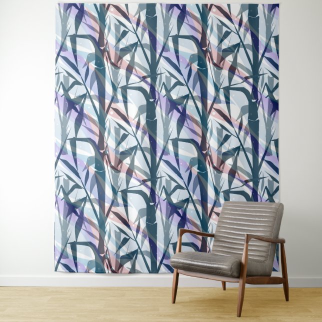 Bamboo branches tapestry (In Situ)