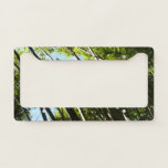 Bamboo Bright Green Nature License Plate Frame