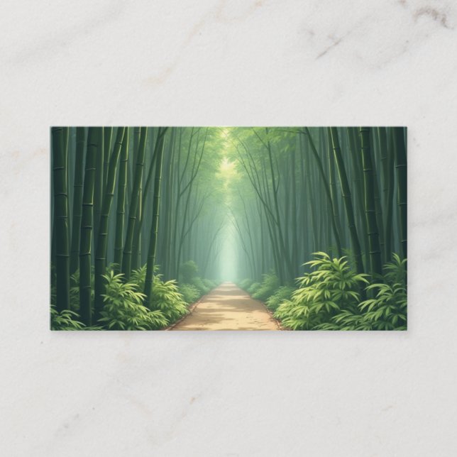 bamboo Business Card (Front)