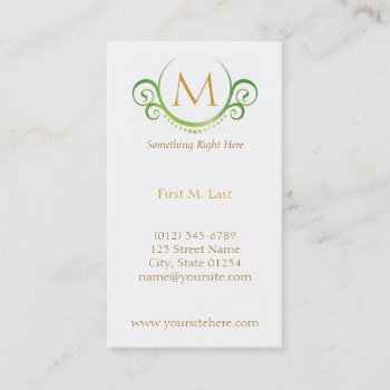 Bamboo Business Card by kingkaoa at Zazzle