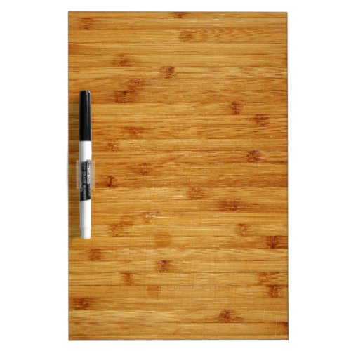 Bamboo Butcher Block Dry_Erase Board
