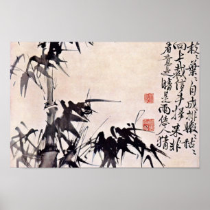Bamboo By Hsü Wei (Best Quality) Poster