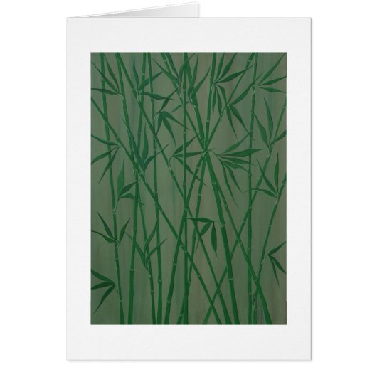 "Bamboo" Cards (Front)