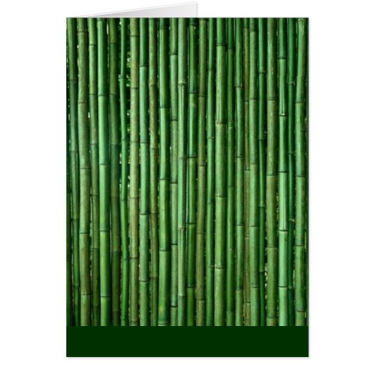 Bamboo Cards (Front)