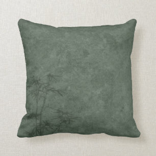Bamboo Corner Throw Pillow