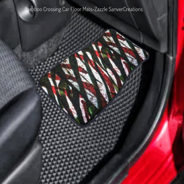 Bamboo Crossing        Car Floor Mat (Creator Uploaded)