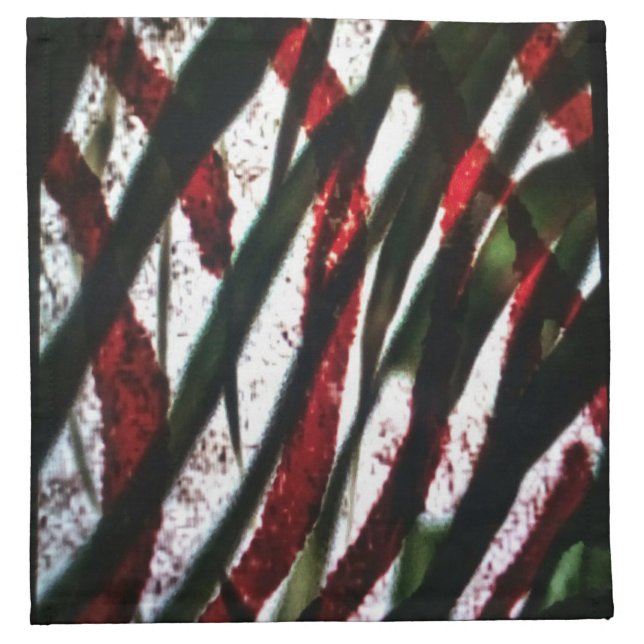 Bamboo Crossing   Cloth Napkin (Front)