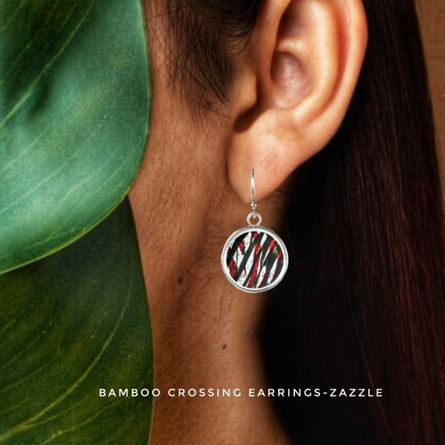 Bamboo Crossing   Earrings (Creator Uploaded)