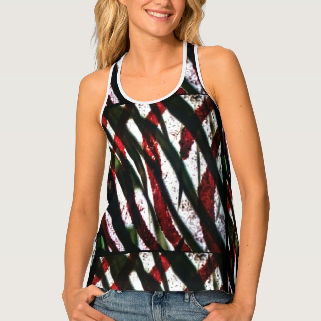 Bamboo Crossing  Tank Top (Front)