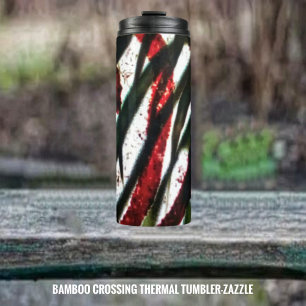Bamboo Crossing Thermal Tumbler
