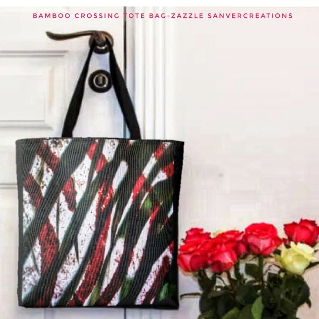 Bamboo Crossing Tote Bag (Creator Uploaded)