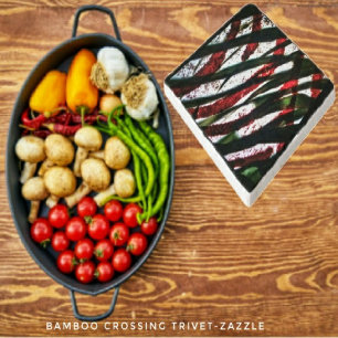 Bamboo Crossing Trivet