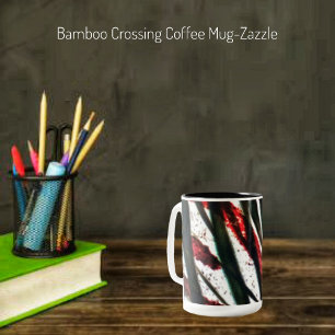 Bamboo Crossing Two-Tone Coffee Mug