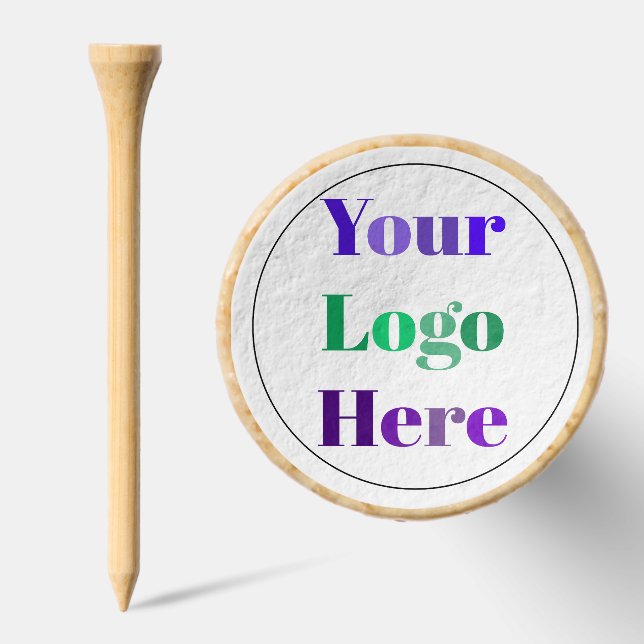 Bamboo Custom Golf Tees With Logo On Top (Combo)