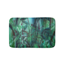 Bamboo design bathroom mat by LJB Paints