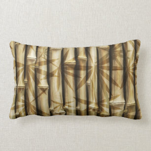 Bamboo Design Lumbar Pillow