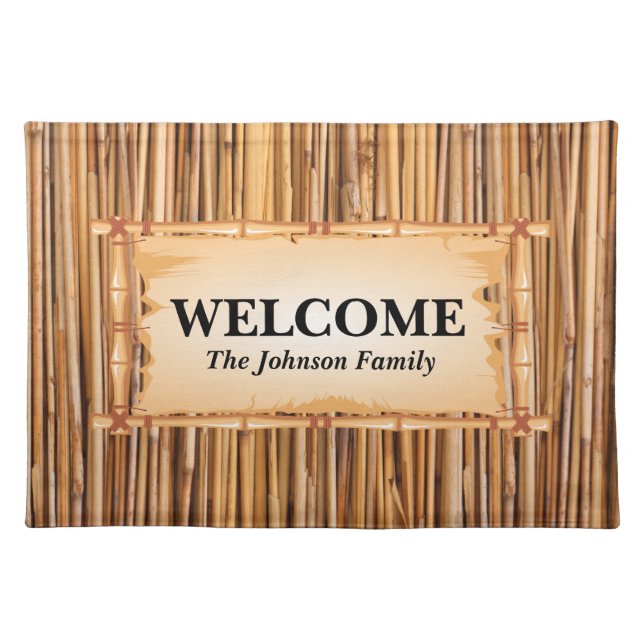 Bamboo Design Placemat (Front)