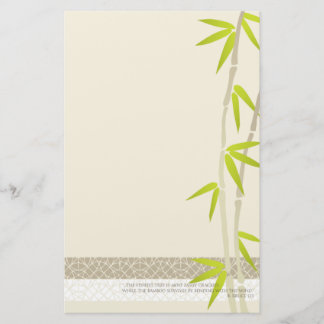 Bamboo Design stationery