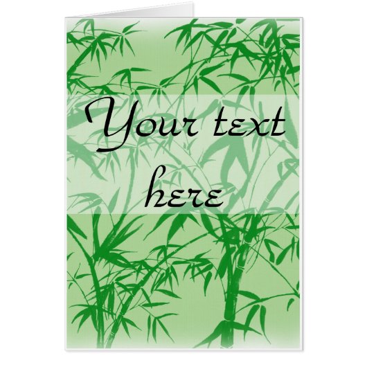 Bamboo Dreams Cards (Front)