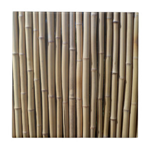 Bamboo Effect Ceramic Tile