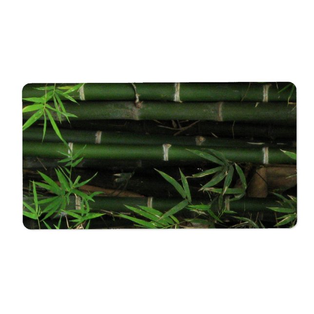 Bamboo ... Fao Rai, Nong Khai, Isaan, Thailand Label (Front)