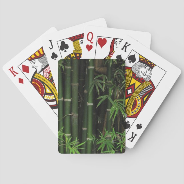 Bamboo ... Fao Rai, Nong Khai, Isaan, Thailand Poker Cards (Back)