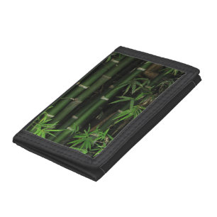 Bamboo ... Fao Rai, Nong Khai, Isaan, Thailand Tri-fold Wallet
