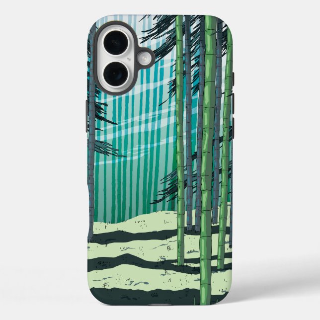 Bamboo Forest Case-Mate iPhone Case (Back)