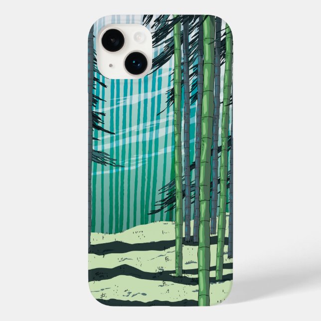 Bamboo Forest Case-Mate iPhone Case (Back)