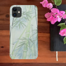 Bamboo Forest - green Uncommon iPhone Case